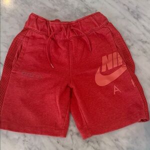 Nike Kids Active Red Mesh Shorts